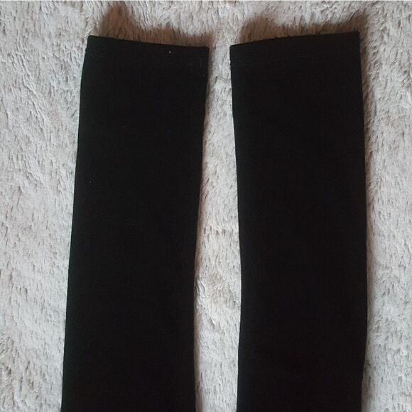 Urban Outfitters Leggings Silence & Noise Velour Soft Black Stretch Women Medium - Picture 3 of 5